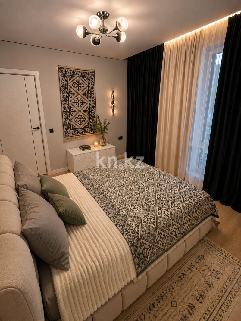 Аренда 3-комнатной квартиры посуточно, 55 м² - Аренда квартир посуточно в Алматы фото 7 из 11