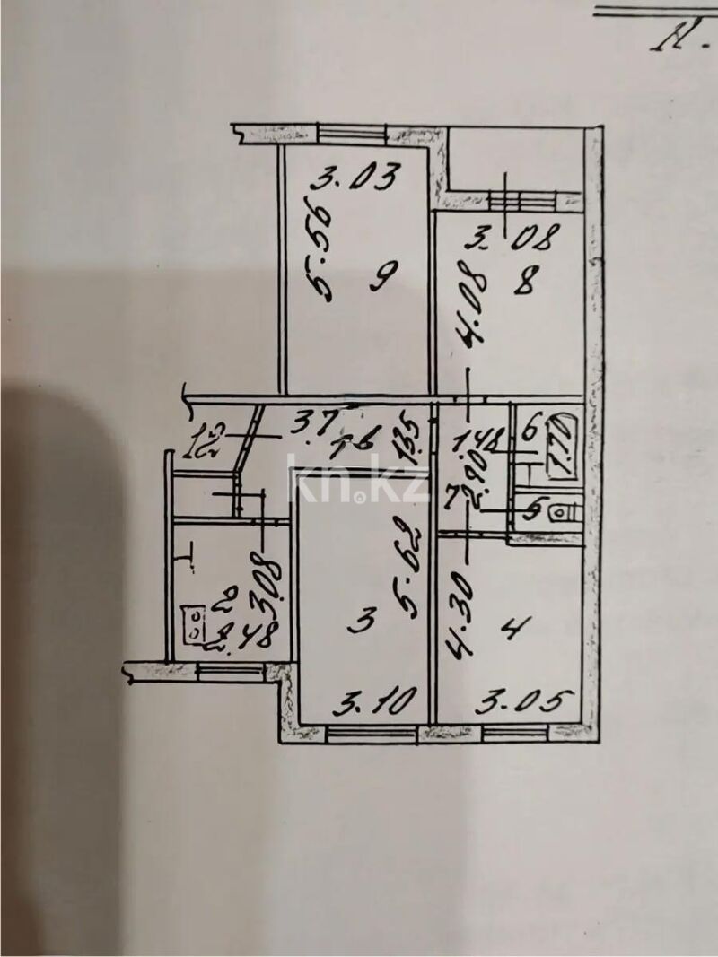 Продажа 4-комнатной квартиры, 82 м² - Продажа четырехкомнатных квартир от собственников в Темиртау - страница 2 фото 1 из 1