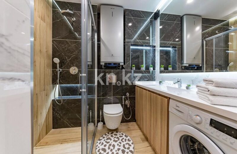 Аренда 1-комнатной квартиры посуточно, 35 м² - Аренда квартир посуточно в Алмалинском р-не Алматы фото 6 из 7