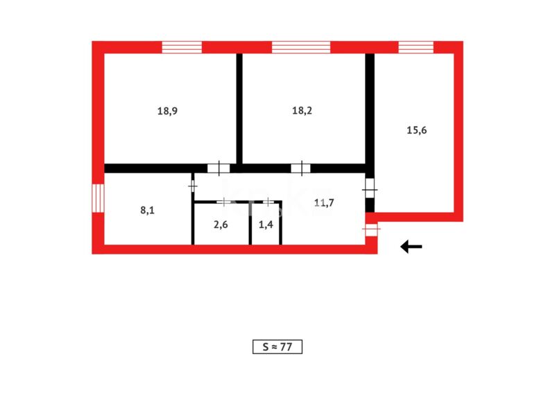 Продажа 3-комнатной квартиры, 76 м² - Продажа трехкомнатных квартир в Темиртау - страница 2 фото 12 из 12