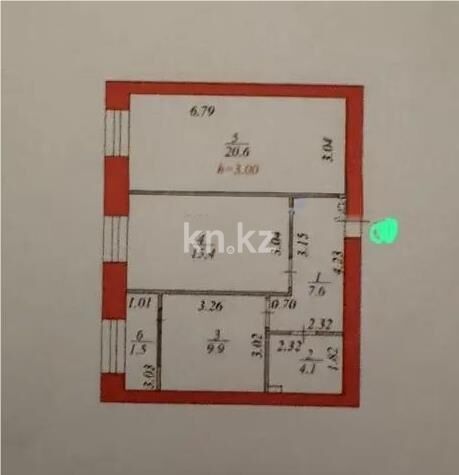 Продажа 2-комнатной квартиры, 60 м² - Продажа двухкомнатных квартир в р-не Сарайшык Астаны - страница 26 фото 5 из 5