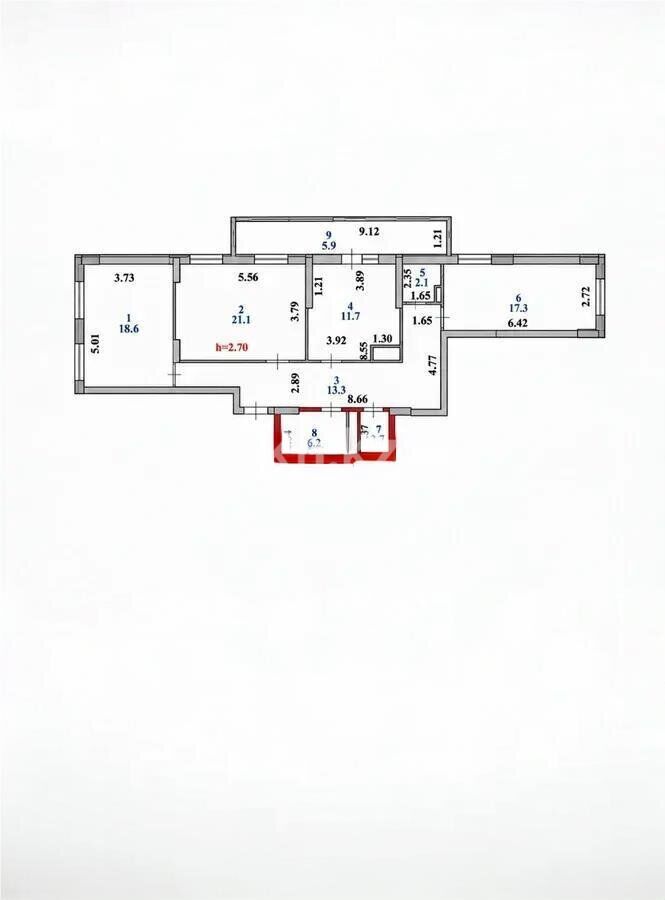 Продажа 3-комнатной квартиры, 111 м² - Продажа квартир в Казахстане - страница 9 фото 4 из 4