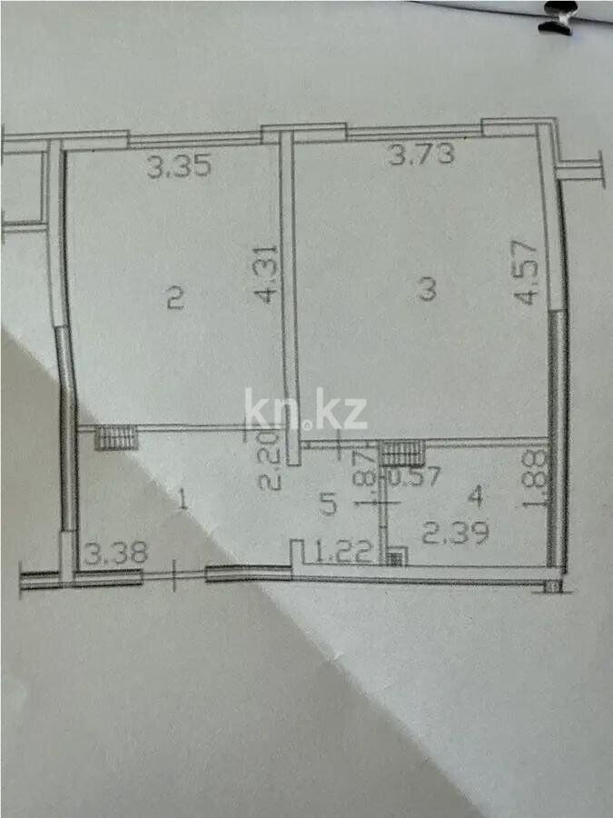 Продажа 1-комнатной квартиры, 45.1 м² - Продажа квартир в Алматы - страница 35 фото 5 из 5