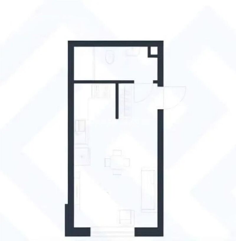 Продажа 1-комнатной квартиры, 24.54 м² - Продажа квартир в Казахстане - страница 31 фото 1 из 1
