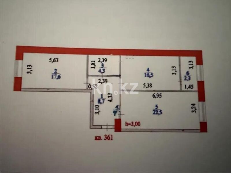 Продажа 2-комнатной квартиры, 72 м² - Продажа двухкомнатных квартир в Астане - страница 5 фото 2 из 2