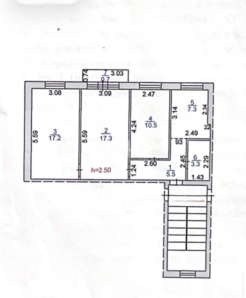 Продажа 3-комнатной квартиры, 61.8 м² - Продажа трехкомнатных квартир на Юго-Востоке Караганды - страница 23 фото 27 из 31