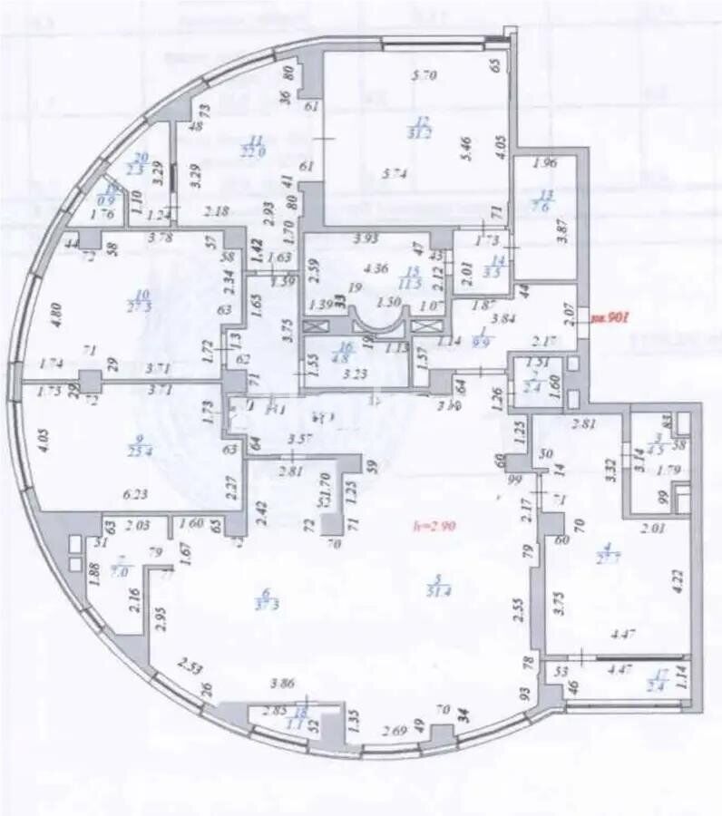 Продажа 5-комнатной квартиры, 305 м² - Продажа пятикомнатных и более квартир в р-не Сарайшык Астаны фото 1 из 1
