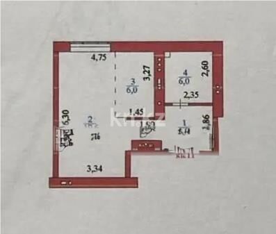 Продажа 1-комнатной квартиры, 39 м² - Продажа однокомнатных квартир в р-не Сарайшык Астаны - страница 8 фото 5 из 5