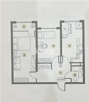 Продажа 2-комнатной квартиры, 65 м² - Продажа двухкомнатных квартир в Наурызбайском р-не Алматы - страница 30 фото 1 из 1