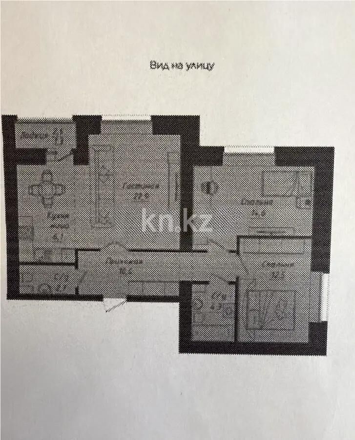 Продажа 3-комнатной квартиры, 75 м² - Продажа трехкомнатных квартир в кирпичном доме в Казахстане - страница 53 фото 1 из 1