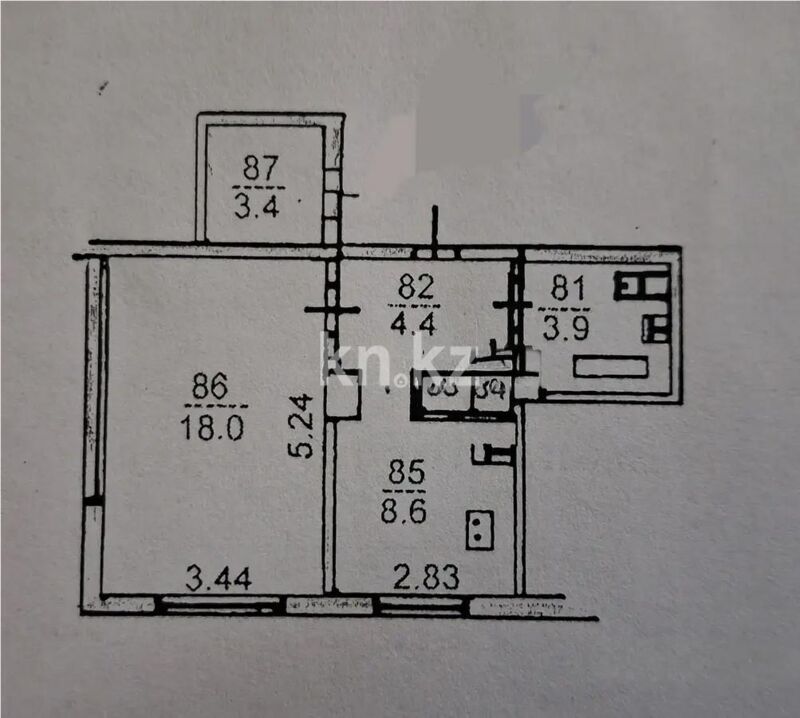 Продажа 1-комнатной квартиры, 40 м² - Продажа однокомнатных квартир в Алмалинском р-не Алматы - страница 14 фото 5 из 5