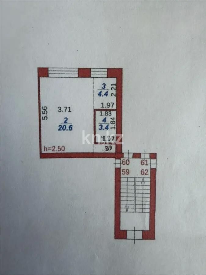 Продажа 1-комнатной квартиры, 32 м² - Продажа однокомнатных квартир в Майкудуке Караганды - страница 7 фото 5 из 5