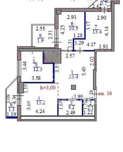 Продажа 3-комнатной квартиры, 85 м² - Продажа квартир в Казахстане - страница 264 фото 1 из 1