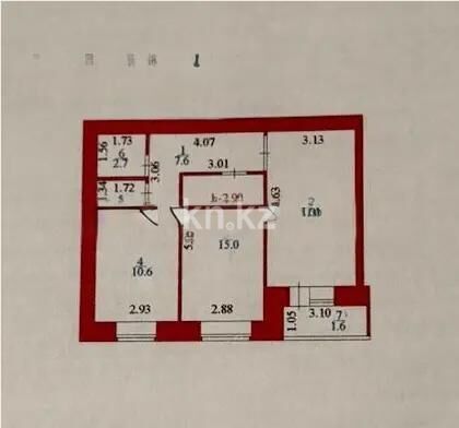 Продажа 2-комнатной квартиры, 58 м² - Продажа двухкомнатных квартир в р-не Нура Астаны - страница 57 фото 1 из 1
