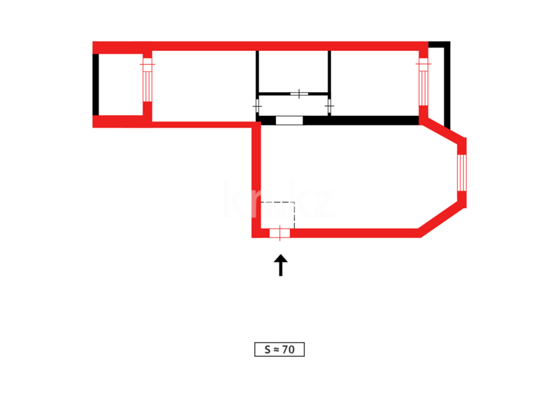 Продажа 3-комнатной квартиры, 69.9 м² - Продажа квартир в Казахстане - страница 842 фото 5 из 5