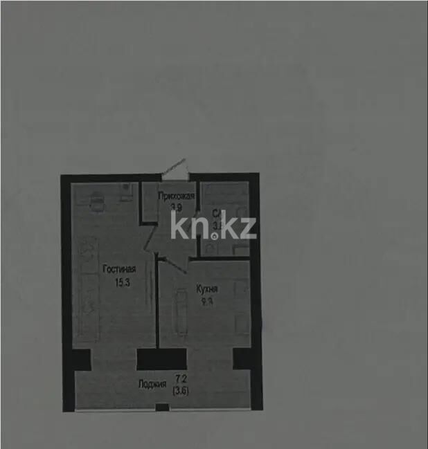 Продажа 1-комнатной квартиры, 36 м² - Продажа однокомнатных квартир в р-не Нура Астаны - страница 17 фото 1 из 1
