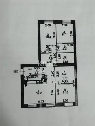 Продажа 3-комнатной квартиры, 88 м² - Продажа квартир в Казахстане - страница 79 фото 4 из 4
