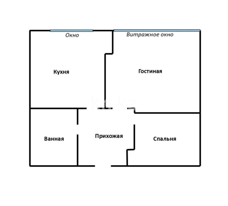 Продажа 2-комнатной квартиры, 52 м² - Продажа двухкомнатных квартир в монолитно-каркасном доме в Алматы - страница 15 фото 5 из 5