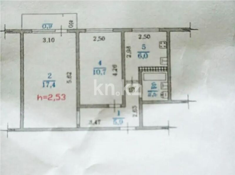 Продажа 2-комнатной квартиры, 43 м² - Продажа квартир от собственников в Алматы - страница 282 фото 5 из 5