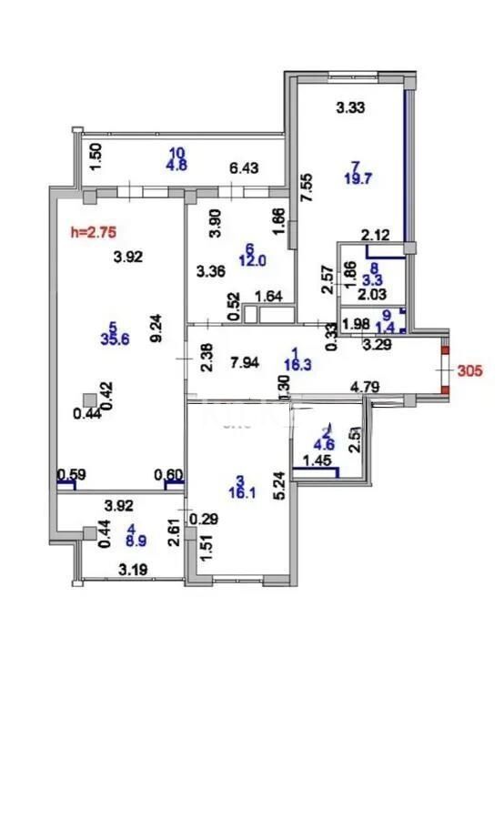 Продажа 3-комнатной квартиры, 122.7 м² - Продажа квартир в монолитно-каркасном доме в Астане - страница 127 фото 8 из 8