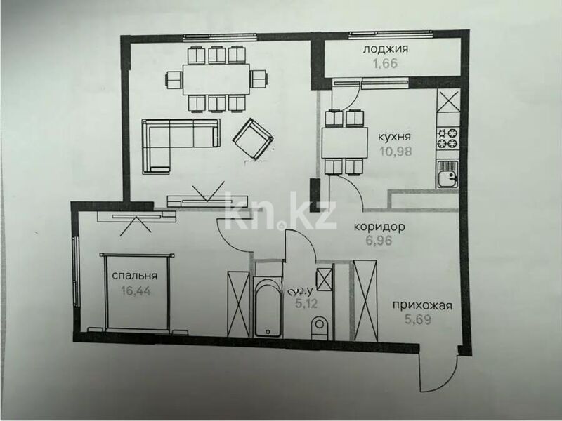 Продажа 2-комнатной квартиры, 70 м² - Продажа двухкомнатных квартир в р-не Сарайшык Астаны - страница 33 фото 1 из 1