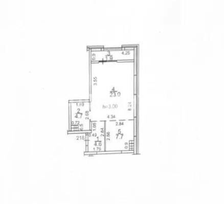 Продажа 1-комнатной квартиры, 42 м² - Продажа однокомнатных квартир в кирпичном доме в Алматы - страница 12 фото 1 из 1