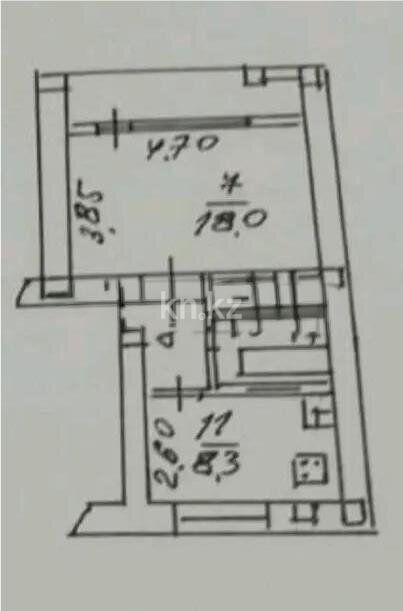 Продажа 1-комнатной квартиры, 34.3 м² - Продажа недвижимости в Алматы - страница 22 фото 3 из 3