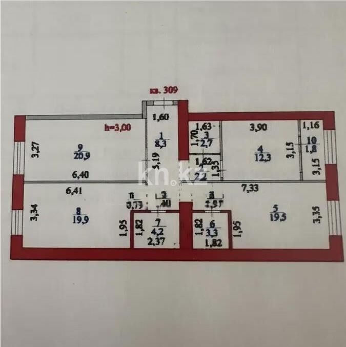 Продажа 3-комнатной квартиры, 96 м² - Продажа квартир в новостройках Астаны - страница 42 фото 6 из 6