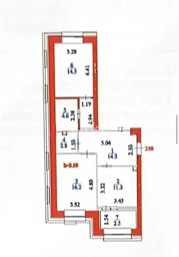 Продажа 2-комнатной квартиры, 66 м² - Продажа двухкомнатных квартир в р-не Нура Астаны фото 1 из 1