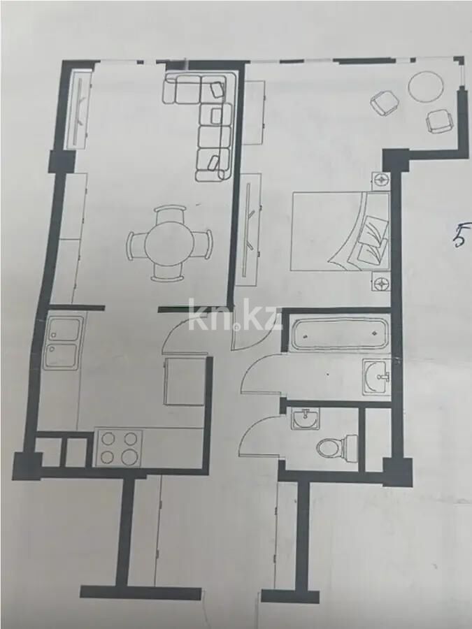 Продажа 2-комнатной квартиры, 48.9 м² - Продажа квартир в Казахстане - страница 159 фото 1 из 1