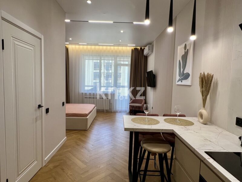 Аренда 1-комнатной квартиры посуточно, 35 м² - Аренда квартир посуточно в Алмалинском р-не Алматы фото 11 из 19