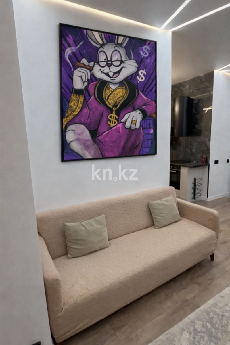 Аренда 2-комнатной квартиры посуточно, 50 м² - Аренда квартир посуточно в Бостандыкском р-не Алматы фото 7 из 7