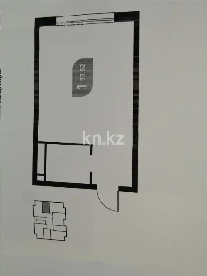 Продажа 1-комнатной квартиры, 33 м² - Продажа однокомнатных квартир в Алатауском р-не Алматы - страница 20 фото 1 из 1