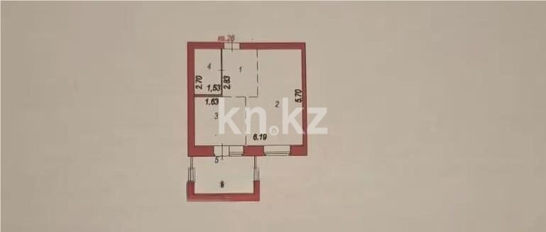 Продажа 1-комнатной квартиры, 36 м² - Продажа однокомнатных квартир в Казахстане - страница 110 фото 3 из 3