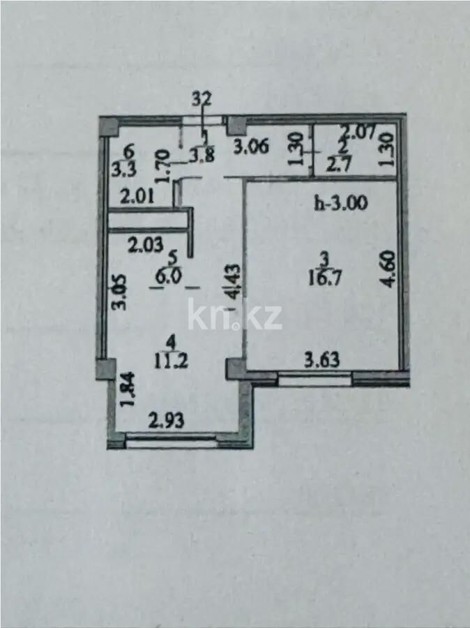 Продажа 2-комнатной квартиры, 44 м² - Продажа двухкомнатных квартир в р-не Есиль Астаны - страница 37 фото 5 из 5