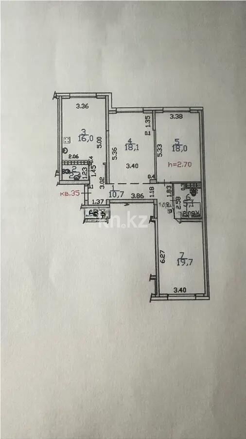 Продажа 3-комнатной квартиры, 89 м² - Продажа трехкомнатных квартир в Наурызбайском р-не Алматы - страница 9 фото 8 из 8