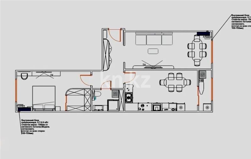 Продажа 2-комнатной квартиры, 71 м² - Продажа квартир в Алматы - страница 4 фото 1 из 1