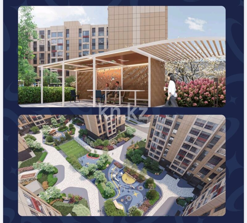 Продажа 1-комнатной квартиры, 41 м² - Продажа однокомнатных квартир в р-не Нура Астаны - страница 43 фото 3 из 5