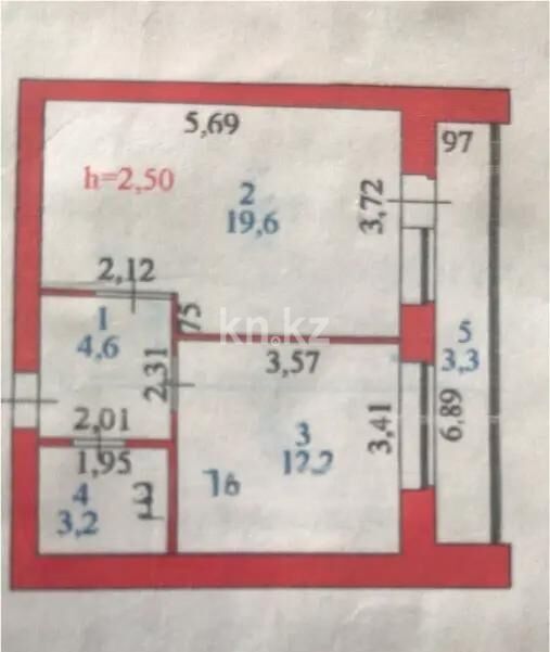 Продажа 1-комнатной квартиры, 45 м² - Продажа квартир от собственников в Астане - страница 48 фото 3 из 3
