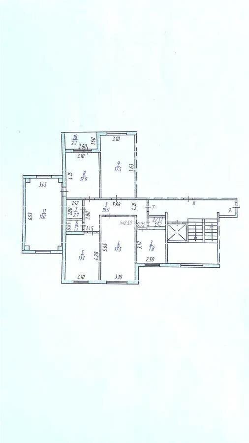 Продажа 4-комнатной квартиры, 98 м² - Недвижимость в Темиртау - страница 2 фото 7 из 7