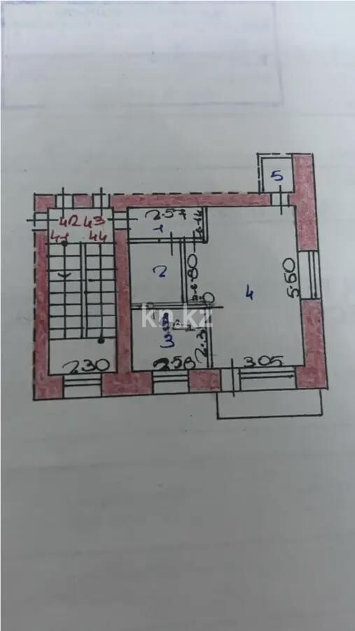 Продажа 1-комнатной квартиры, 31 м² - Продажа однокомнатных квартир от собственников в Караганде фото 1 из 1