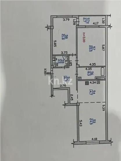 Продажа 3-комнатной квартиры, 118 м² - Продажа трехкомнатных квартир в Ауэзовском р-не Алматы - страница 3 фото 7 из 7
