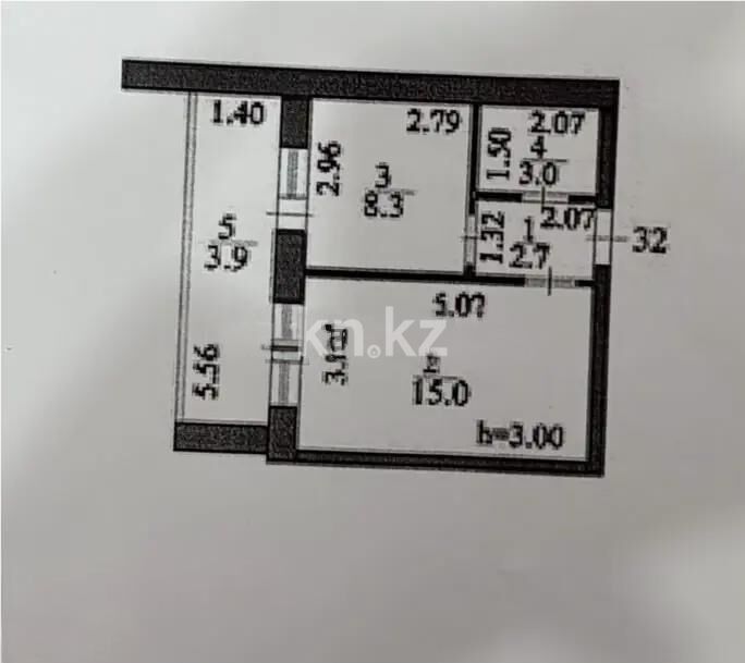 Продажа 1-комнатной квартиры, 33 м² - Продажа однокомнатных квартир в р-не Нура Астаны - страница 8 фото 1 из 1
