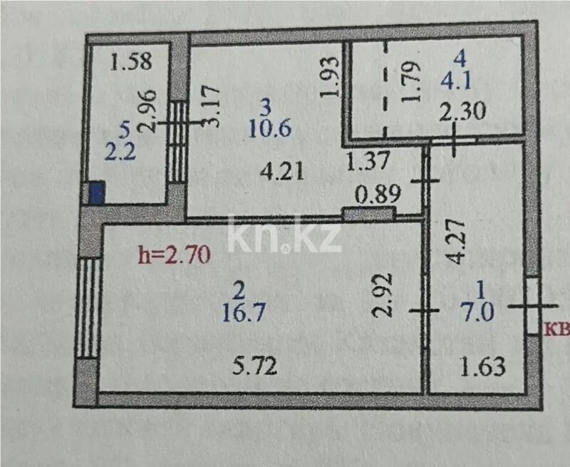 Продажа 1-комнатной квартиры, 40.6 м² - Продажа квартир в Астане - страница 10 фото 5 из 5