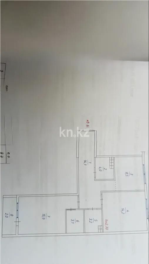 Продажа 2-комнатной квартиры, 65 м² - Продажа двухкомнатных квартир от собственников в Казахстане фото 6 из 6