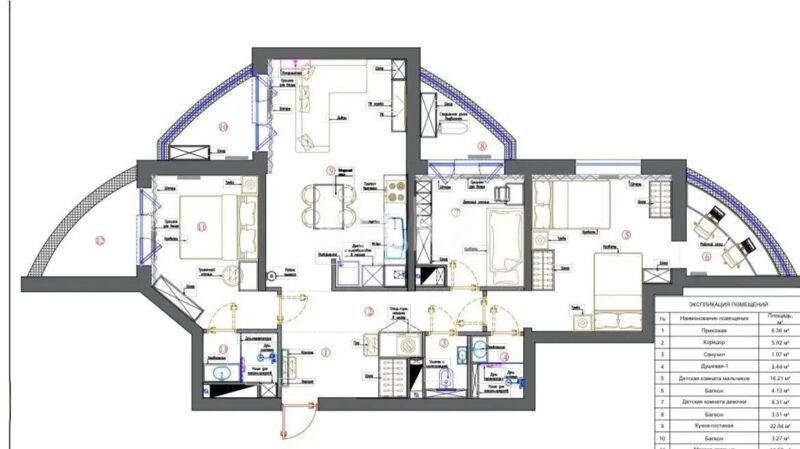 Продажа 4-комнатной квартиры, 93 м² - Продажа четырехкомнатных квартир в Алматы фото 5 из 5