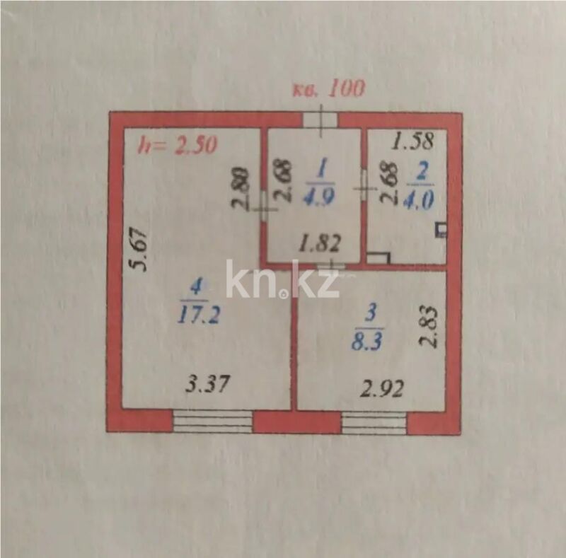 Продажа 1-комнатной квартиры, 34.4 м² - Продажа однокомнатных квартир в р-не Сарыарка Астаны - страница 7 фото 10 из 10
