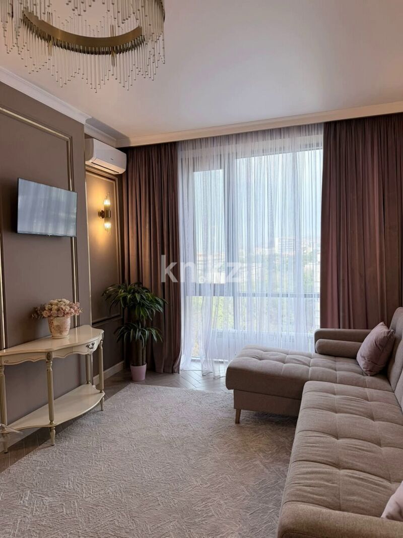 Аренда 2-комнатной квартиры, 55 м² - Аренда квартир помесячно в Алмалинском р-не Алматы фото 2 из 7