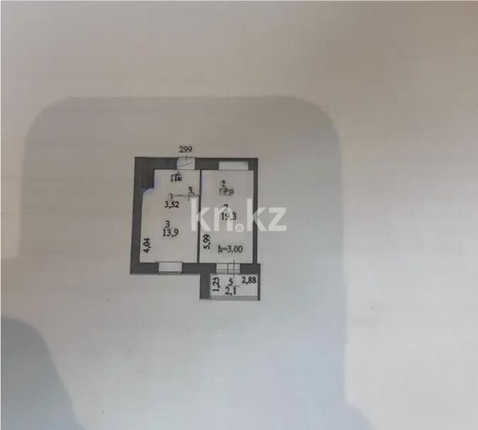 Продажа 1-комнатной квартиры, 41.6 м² - Продажа однокомнатных квартир в р-не Сарайшык Астаны - страница 11 фото 1 из 1