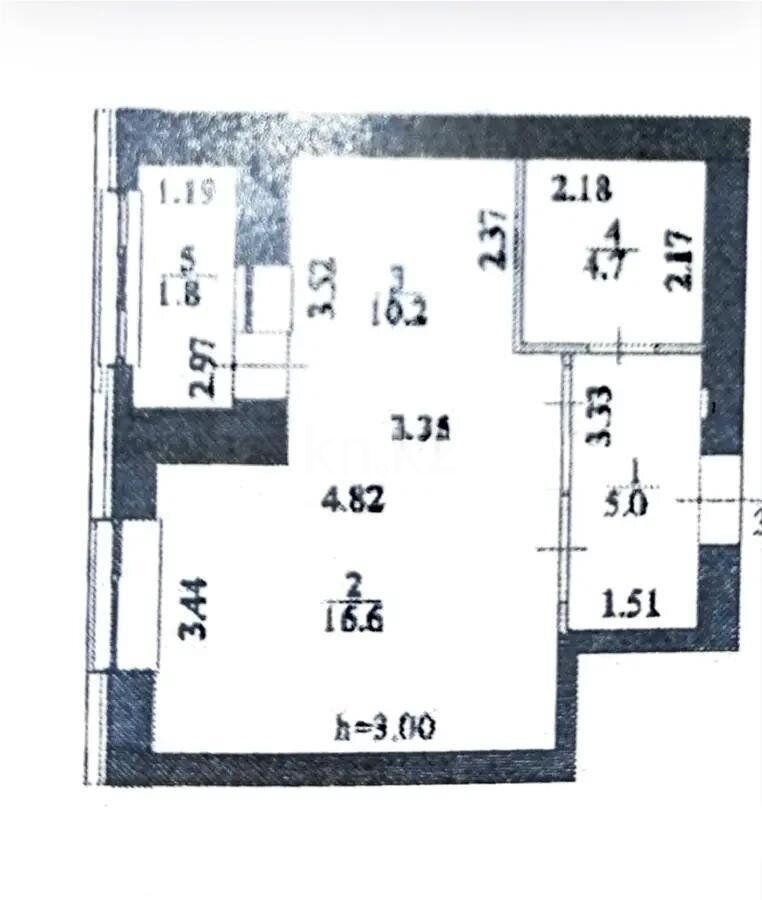 Продажа 1-комнатной квартиры, 38 м² - Продажа однокомнатных квартир в Астане - страница 16 фото 5 из 5